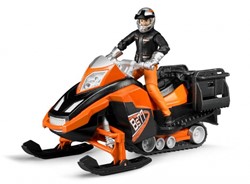 Bruder 63101 - Snowmobil mit Fahrer und Ausstattung