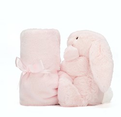 Jellycat Schnuffeltuch Merry Pink Hase 
