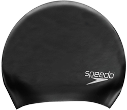 Speedo bonnet de bain en silicone pour cheveux longs - noir - adulte