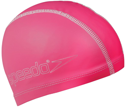 Speedo bonnet de bain Pace Cap rose junior - résistant à l'eau et confortable