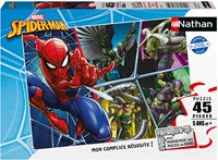 Nathan puzzle Spider-Man contre les méchants - 45 pièces Marvel-2