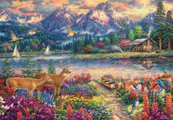Castorland Spring Mountain Majesty - 1,500 pieces