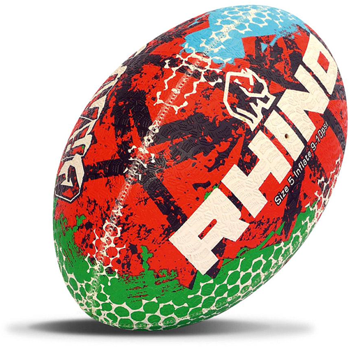 Rhino Graffiti Ball - Red/Blue/Green -