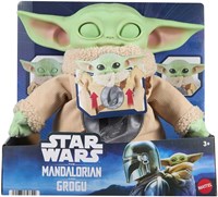 Mattel Star Wars Mandalorian Grogu Deluxe Plüschfigur 26cm