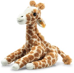 Steiff pluche Gina giraffe, light brown - 25 cm