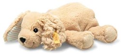 Steiff pluche Floppy Lumpi dog, light brown - 20 cm