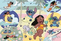 Trefl Puzzle Disney Lilo & Stitch 160 Teile Karton Kinderpuzzle