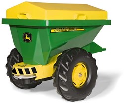 Rolly Toys remorque jouet John Deere - grand épandeur en plastique