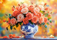 Castorland Puzzle Sommerrosen 1500 Teile Puzzle Erwachsene