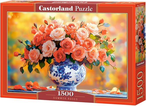 Castorland Puzzle Sommerrosen 1500 Teile Puzzle Erwachsene-2