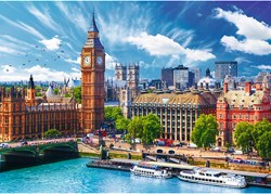Trefl Puzzle - Sonniger Tag in London - 500 Teile - London Puzzle