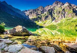 Castorland Sunrise at Morskie Oko, Tatras, Poland - 1,500 pieces