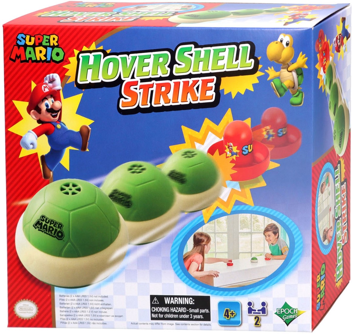 Jeu de société Super Mario Hover Shell Strike