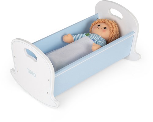 Tidlo berceau poupée jouet en bois classique multicolore chambre enfant