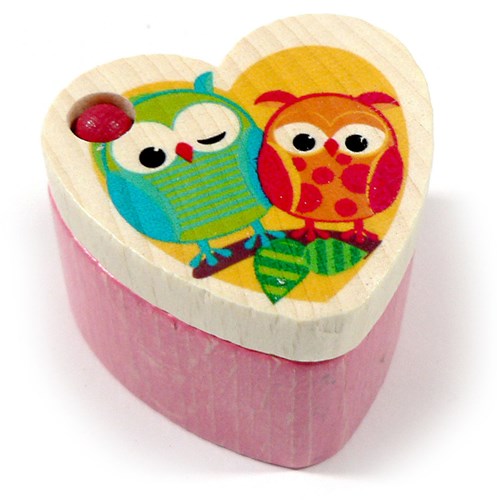 Hess boîte à dents hibou - boîte en bois pour dents de lait