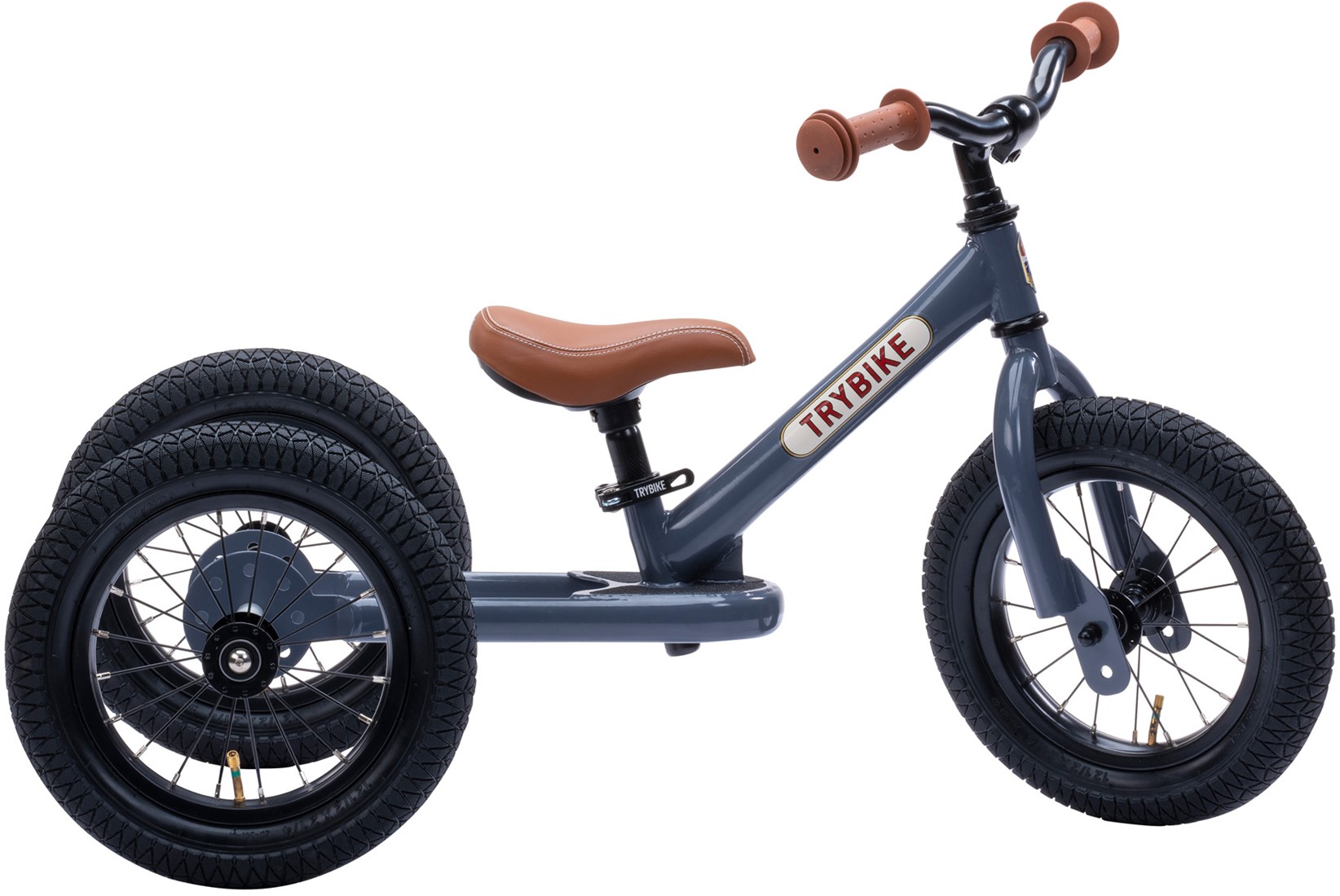Trybike Laufrad 2 in 1 Steel Grau
