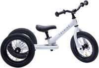 Trybike Laufrad 2 in 1 Steel - weiß - Kinder Laufrad mit Stahlrahmen