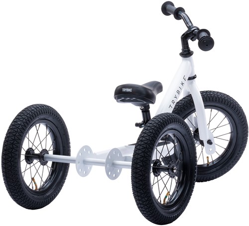Trybike Laufrad 2 in 1 Steel - weiß - Kinder Laufrad mit Stahlrahmen-3