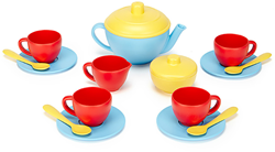 Green Toys Teeset mit blauer Teekanne