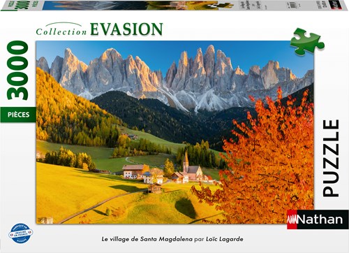 Nathan Puzzle Santa Magdalena 3000 Teile - Erwachsenen Puzzle-2
