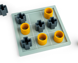 BigJigs Holz Tic-Tac-Toe Spiel FSC Holz klassisch nachhaltig