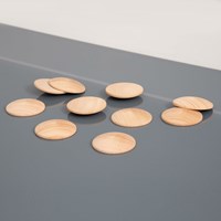 TickiT Holzscheiben Spielzeug - Set mit 10 offenen Enden-2