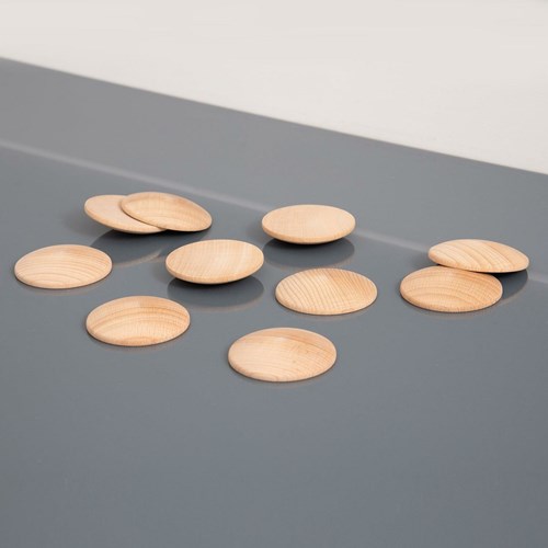 TickiT Holzscheiben Spielzeug - Set mit 10 offenen Enden-2
