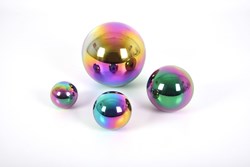 TickiT sensorische Bälle bunt - reflektierende Spielbälle Set