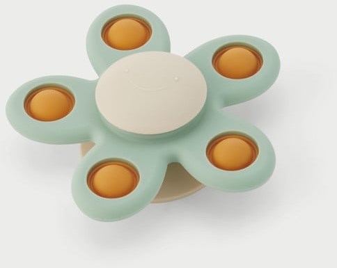 TickiT sensorisches Spielzeug SiliSoft Flower Spinner neutral Silikon