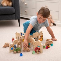 TickiT Holzspielzeug Town Discovery Dividers - pädagogisches Spielzeug