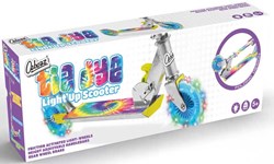Trottinette Tie Dye lumineuse pour enfants avec roues LED