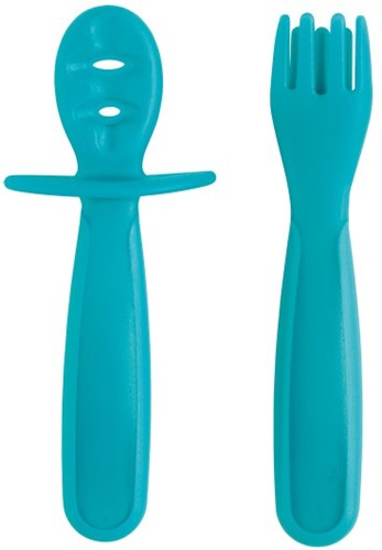 Tigex Baby Besteck Set Löffel und Gabel - Training - ab 6 Monaten