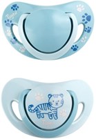 Tigex - Smart Planet - Pacifiers (2) - Sil - 18-36M - Blue