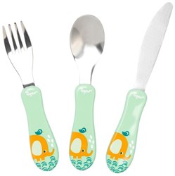 Tigex - Feeding - Cutlery Set - Stainless Steel - 12M+