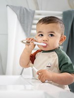 Tigex Zahnbürsten Set - Kinderzahnbürsten - 3 Stück - Lernspielzeug