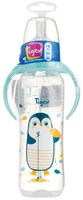 Tigex Babyflasche mit Griffen 330ml Air Control Pinguin Blau BPA-frei-2