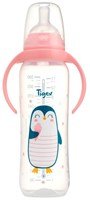 Tigex - Air Control - Bottle w/ handles - 330ml - 6M+ - 3 POS - Penguin Pink-2