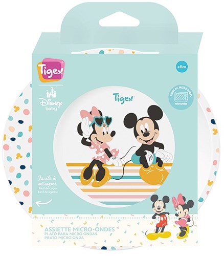 Tigex - Feeding - Disney - Deep Plate - Mickey & Minnie (was TI-80891149)-2