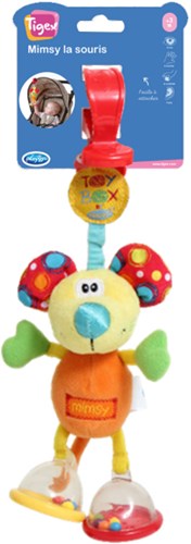 Tigex Spielzeug Hängespielzeug Mimsy die Maus bunt pädagogisch-2