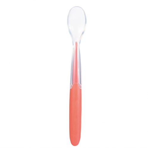 Tigex - Feeding - Spoon (1) - Soft Silicone - 4M+ - Orange
