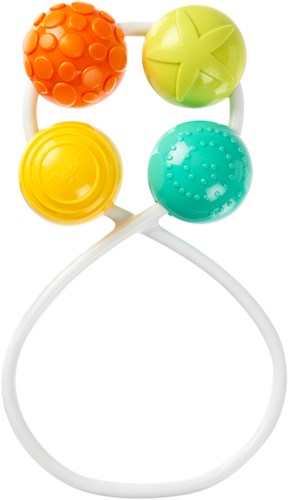 Tigex Spielzeug Rasselbälle buntes Lernspielzeug für Kinder