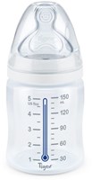 Tigex Babyflasche Transition+ 150ml mit Nilpferd Design für 0-6 Monate-2