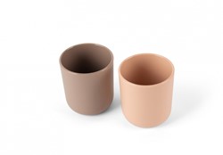 Dantoy Bekerset Mokka/Beige, 2dlg.