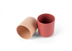 Dantoy TINY Dinnertime bekerset (zand/rood/2-delig)