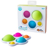 Tomy sensorisches Spielzeug Dimpl Manipulationsspiel Silikon Pop Kissen