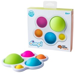 Tomy jouet sensoriel Dimpl jeu de manipulation coussins pop en silicone