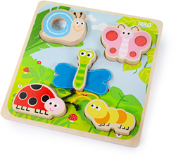 Tidlo Touch and Feel Puzzle - Insects