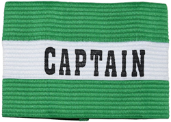 Precision brassard capitaine junior vert - bande sport captain