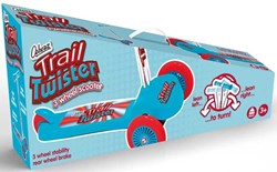 Trottinette Trail Twist bleue - trottinette enfant à roues solides