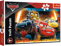 Trefl Puzzle Disney Cars 3 - Extreme Rennen 100 Teile Karton